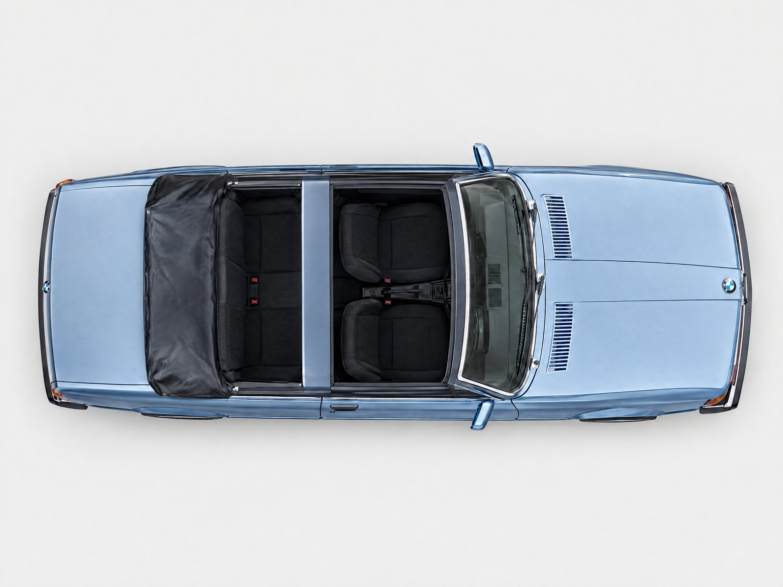 BMW E21 Baur TopCabriolet — From above